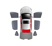 Parasol Coche para Mercedes para Benz EQC SUV 2019-2024 Parasol Ventana Trasera Coche Lateral para Bebé Parasol para Parabrisas Delantero Cortina Parasol(7PCS)