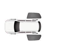 Parasol Coche Para Para Golf 7 MK7.5 Parasol Lateral Especial Ventana Trasera Parasol Aislamiento Red Modificación Interior Parasol Ventana Coche(Rear Window 2pcs)