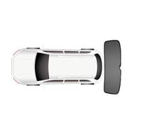 Parasol Coche Para Para Golf 7 MK7.5 Parasol Lateral Especial Ventana Trasera Parasol Aislamiento Red Modificación Interior Parasol Ventana Coche(Rear bumper 1pcs)