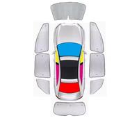 Parasol Coche para para Touran 1T 2003-2015 Parasol Parabrisas Coche Aislamiento Térmico Piezas Automóvil Visera Solar Parasol(Car Full Set)