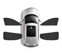 Parasol Coche para Subaru XV/Crosstrek 2018-2023, Parasoles Ventana Laterales Delanteras Trasera Protección UV Interior Sombreado Accesorios Juego,4 PCS Front Rear