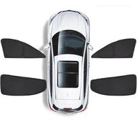 Parasol Coche para Suzuki Baleno 2016-, Medida Bloqueo Rayos UV Protección Ventana El Calor Persiana Privacidad Interior Laterales Delantero Lateral Trasera Cortina,C/4 Side Windows