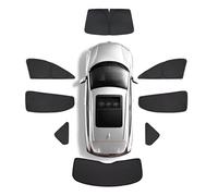 Parasol Coche para Tesla Model Y 2025-, Bloque de Calor de Privacidad Ventana Lateral Parasoles Verano Coche Accesorios,8 PCS Full