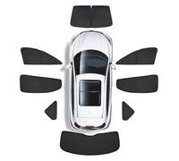 Parasol Coche para Tesla para Modelo Y 3 para Highland 2024 2019 2020 2021 2022 2023 Hebilla Vidrio Techo Corredizo Delantero Trasero Parasoles Coche(8piece)