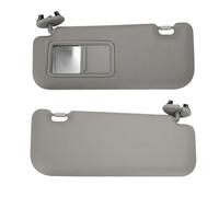 Parasol Coche para Toyota para Auris para Corolla 2010 2011 2012 2013 Visera para Automóvil Espejo Gris Beige Lado Izquierdo Derecho Interior Lado Pasajero Conductor Parasol Coche Delantero (Color :