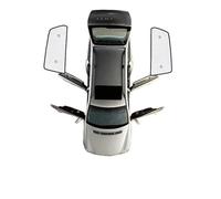 Parasol Coche para VW para Golf 7 para Golf7 Mk7 5G 2013-2021 Parasol para Coche Parasol para Parabrisas Aislamiento Interno Accesorios para Coche Coche Sun Shade(Rear Windows)