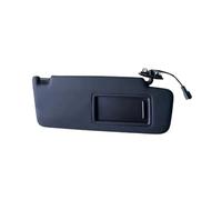 Parasol Coche para VW para Golf 7 para Jetta MK7 para T-Cross para Passat B8 para E-Golf para T-Roc 5GG857551 Panel De Visera Frontal Coche Espejo Maquillaje Visera Solar(Negro,Derecha)