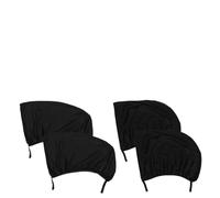 Parasol Coche para VW T-ROC MK2 2025 2026 2027 | Malla Ventana Lateral con Cremallera, Cortinilla Protector Solar UV y Privacidad, Trasero y Delantero, Set de 4