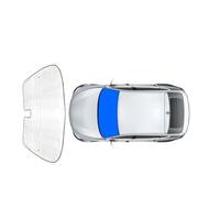 Parasol Coche para X1 IX1 U11 2023-2025, Protección UV, Cortina Lateral para Ventana, Parasol, Visera, Parabrisas Parasol Coche Protector Solar Coche(Front a)