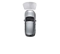 Parasol Coche para XPeng G6 2023 2024 2025, Aislamiento Térmico Y Anti-UV Parasol Ventana Cortinillas(Front Windshield)