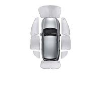 Parasol Coche para XPeng G6 2023 2024 2025, Aislamiento Térmico Y Anti-UV Parasol Ventana Cortinillas(All Sunshades)