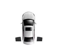 Parasol Coche Para XPeng G6 2023 2024 2025 Cortina Privacidad Malla Coche Parasol Magnético Ventana Fundas Ventanas Coche(2pcs Small window)