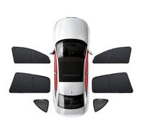 Parasol Coche Parasol para Ventana Lateral Delantera Y Trasera, Protección contra Rayos Ultravioleta para Tesla para Model 3 Y para Highland 2024 Parasoles Coche(6PCS A)