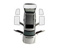 Parasol Coche protección UV Parasoles Cobertura para VW para Sharan 7N Accesorios para Seat Alhambra 2010~2022 Cubiertas Parasol para Ventana
