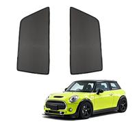 Parasol Coche Ventana Lateral Infantil para Mini F56 Parasol Ventana Cortinas Magnética Protección UV Solar para Bebé y Mascotas Negro,Rear-window-2PCS
