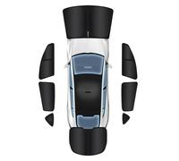 Parasol Coche Ventana para Tesla para Model Y 2020-2024 Todas Las Ventanas Laterales Accesorios Interiores Coche Parasol Privacidad Ventana Camping Al Aire Libre 8 Piezas Parasol Coche