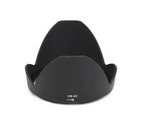 Parasol, Compatible con Nikon, HB-23 HB-25 HB-37 HB-39 | HB-50 HB-57 HB-58 HB-63 HB-81, bayoneta, reversible, tipo pétalo, negro(HB-63)