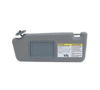 Parasol compatible con Toyota Tacoma 2005-2015, tablero de protección solar, reemplazo ABS izquierdo y derecho con espejo, repuestos for parasol gris.(1Pc Left)