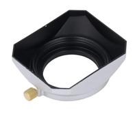 Parasol Cuadrado de Metal, Parasol de Lente de Cámara con Bayoneta de Aleación de Aluminio, Calibre de 40,5 Mm, Acabado Interior Mate, Suprime Las Imágenes Fantasma y el