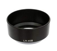 Parasol de bayoneta para lente Olympus M.Zuiko Digital de 45 mm F/1.8, sustituye a Olympus Lh-40B, negro Lh40B d procesamiento atractivo