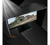 Parasol De Capucha De Monitor, Capucha De Monitor Ajustable Pantalla De Pantalla Versátil Escudo De Luz del Visor Solar Adecuado para Todas Las Marcas De Escudos De Luz Universales De 16-27 Pulgadas