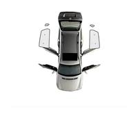 Parasol de Cobertura Total for Coche Compatible con Dongfeng Aeolus AX7 2015 2016 2017 2018, protección UV for Ventanas.(Multi)