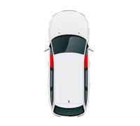 Parasol de Coche Coche Magnético Parasol De Ventana para Benz para Clase E Sedán W212 2009-2016 Cortina Marco Malla para Parabrisas Delantero(2PCS Front)