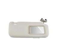 Parasol De Coche For Lado para Toyota para Auris para Corolla 2007-2013 Visera Interior del Automóvil con Espejo Parasol Gris Beige Lado Izquierdo Derecho del Pasajero Viseras Parasol(Beige Right)