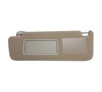 Parasol De Coche For Lado para Toyota para Land para Cruiser J12 2002-2009 74310-6A020 Parasol Parasol Parasol Lado del Conductor Visera Solar con Lámpara Viseras Parasol(Beige Left)