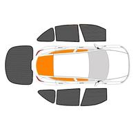 Parasol de Coche para Chevrolet para Tahoe 4 Dr SUV 2007 2008 2009 2010 2011 2012 2013 2014 Parasol Ventana Coche Cortina Malla Marco Parabrisas Delantero(Full Vehicle-7Pcs)