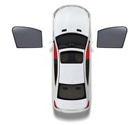 Parasol de Coche para Infiniti QX60 Import 2010-2020, protección Solar y Aislamiento Térmico,Visera para Ventana Lateral de Coche Privacidad Protección,A/2 Front Doors