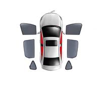 Parasol de Coche para Ventana para Nissan para X-Trail para T32 2013-2021 Parasol Magnético para Parabrisas Delantero Cortina para Ventana Lateral Trasera Visera(6PCS)