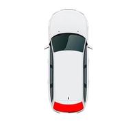 Parasol de Coche Parasol Magnético para Ventana De Coche Marco Parabrisas Delantero Malla Cortina para VW para Tiguan, 1ª Generación 2007-2016(Back Window)