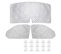 Parasol de Coche Parasol para Parabrisas Delantero De Verano con Bolsa Almacenamiento para Furgonetas Camper para VW T5 T6, Guardabarros Invierno Parasol para Parabrisas