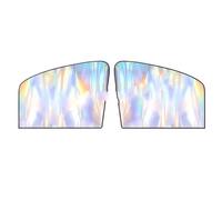 Parasol de Coche protección Solar magnética para a 2 parasoles magnéticos para ventanilla Lateral de Coche, protección Solar de Verano con Bloqueo UV(Front 2Pcs)