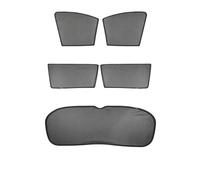 Parasol de Coche protección Solar magnética para a Viseras de Cortina de privacidad para Toyota RAV4 XA50 2020-2024. Parasoles magnéticos para Ventanas Laterales de Coche RAV4.(5PCS Side Back)