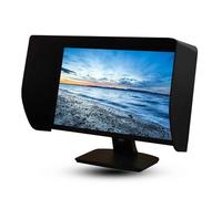 Parasol de cuero for monitor, parasol con pantalla de cobertura de todos los lados, parasol for monitor de computadora de escritorio, parasol ajustable for monitor, parasol de pantalla adecuado(19/20i