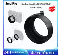 Parasol de lente con sombreado SmallRig para FUJIFILM X medio, aleación de aluminio, evita llamaradas, para filtros UV y VND de SmallRig (ND2 - ND5) -5215 (Black) 5215