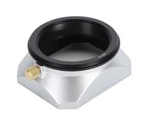 Parasol de Lente de 58 Mm,Protector de Sombra de Parasol de Lente Mate Cuadrado Retro,Parasol de Lente Antirreflectante Reversible para Cámara Digital,sin Espejo