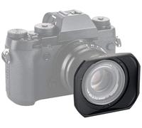 Parasol de Lente de Bayoneta, for Fujifilm for Lente For Fujinon XF50mm F2 R en X-E4 X-T4 X-T200 X-T30 X-T20 X-T10 X-T100 X-T3 X-T2 X-H1 X-A7 (Size : Silver)