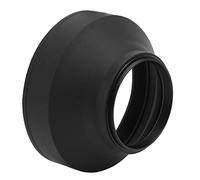 Parasol de Lente de Cámara Digital Antiastigmatismo Plegable, 3 Estados Ajustables para Lente Teleobjetivo, Lente Estándar y Lente Gran Angular (55 mm)