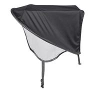 Parasol de Licra para Cochecito, Capota Extensible Negra