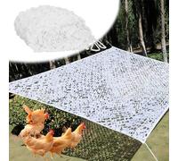 Parasol de malla militar - Toldo exterior de 3 x 7 m para caza, decoración de jardín, telón de fondo de fotos, protección UV para terrazas, patios y eventos