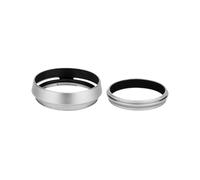 Parasol De Metal, Compatible Con Fujifilm, 49mm X100VI X100V X100F | X100T X100S X100 X70 Replaces LH-X100 AR-X100 Adapter Ring(Silver)