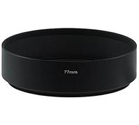 Parasol de metal estándar de 77 mm compatible con Canon Fujifilm Leica Nikon Olympus Panasonic Samsung Pentax Sigma Tamron Tokina Sony objetivo