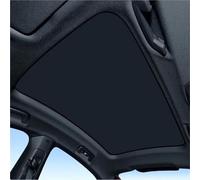 Parasol De Techo Corredizo Con Cristales De Hielo Para Taycan 2019-2025, Aislante Térmico, Parasol Para Techo, Accesorio Interior Para Auto. Parasol Cortinas Para Ventanas(NEGRO)