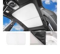 Parasol de Techo de Cristal para Smart #3 Smart 3 2023 2024 2025, Techo Parasol Protector Solar Protección Solar UV Sombrillas de Techo de Vidrio,White-Mesh
