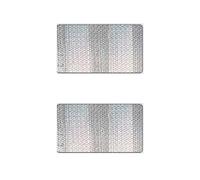 Parasol De Techo Solar para Skoda para Yeti 5L 2009 2010 2014 2015 2016 2017 Protección Térmica para Panorámico Coche Anti-UV Parasol Coche con(Plata)