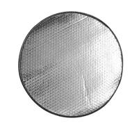 Parasol de volante de aluminio para automóvil, aislante térmico para protección solar directa, sombrilla de verano para interior de automóvil