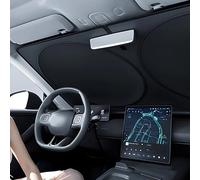 Parasol del Parabrisas Delantero para Nio ET5 / ET5 Touring / EL6 / EL8, Visera Frontal Plegable, Bloquea Los Rayos UV y Mantiene Tu Coche MáS Fresco